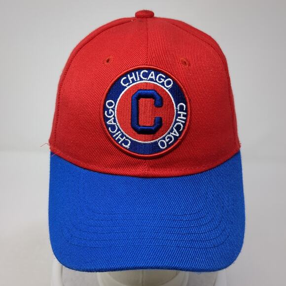 Chicago Strapback Baseball Cap Multi One Size Adjustable Embroidered 6 Panel - Picture 2 of 10